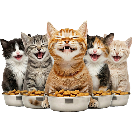 5 Cats Fed